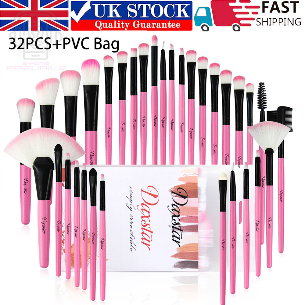 Professional title: "32-Piece Professional Makeup Brush Set for Cosmetic Application"